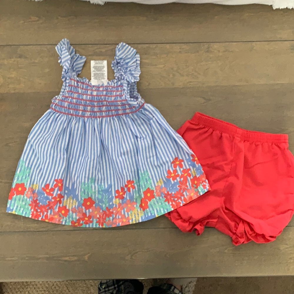 Baby girl matching set- size 18 mos